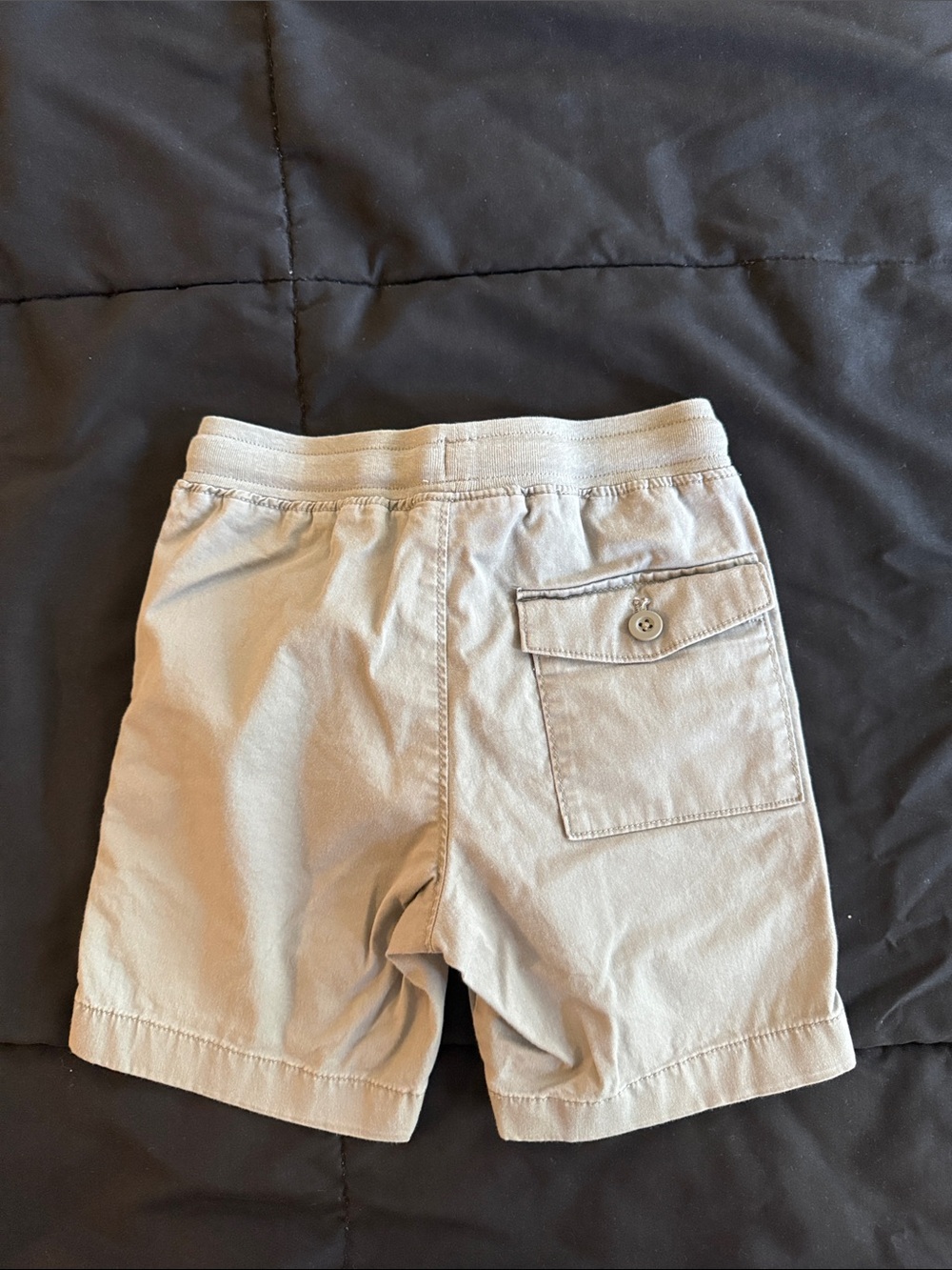 J. Crew Men's Light Gray Drawstring Athletic Shorts - Picture 4 of 4